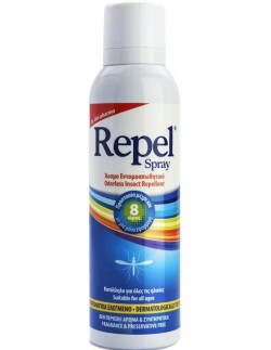 REPEL Spray άοσμο εντομοαπωθητικό 150ml