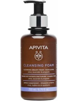 APIVITA Cleansing Foam Face & Eyes 200ml