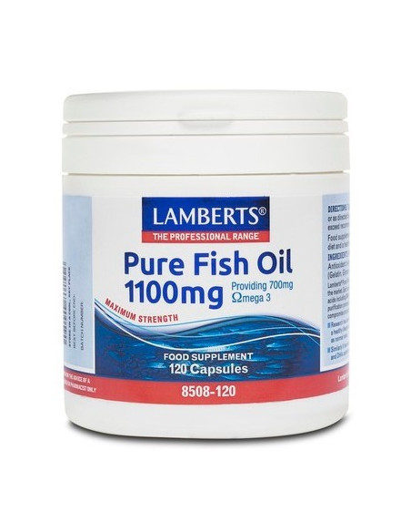 Lamberts Pure Fish Oil 1100mg 120 Caps