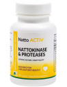 Dynamic Enzymes Natto Activ, supports Circulatory Health with Nattokinase & Bromelain, 45 Veg.Caps