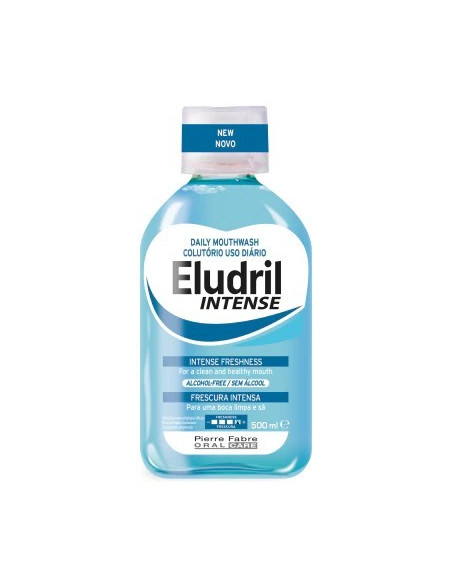 Eludril Intense Alcohol-Free Mouthwash 500ml