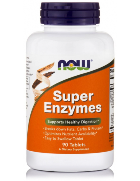 NOW Super Enzymes 90 Tabs