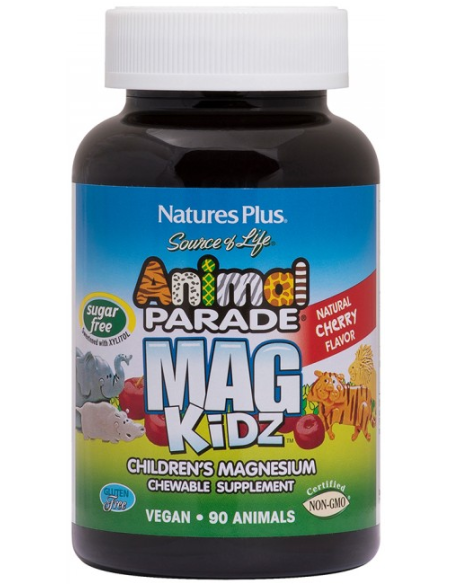 NATURE'S PLUS ANIMAL PARADE MAG KIDZ 200MG, 90TABS