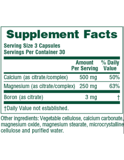 NATURE'S PLUS CAL/MAG CITRATE with Boron, 90VCAPS