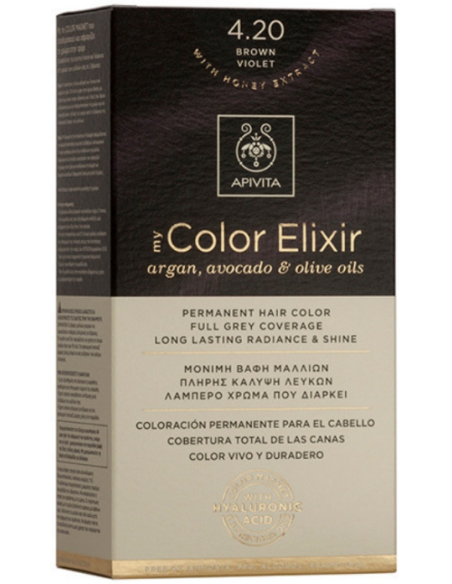 APIVITA my Color Elixir 4.20  - Καστανό Βιολετί