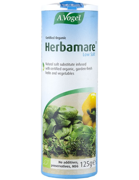 Vogel Herbamare Low Salt, υποκατάστατο αλατιού,125γρ