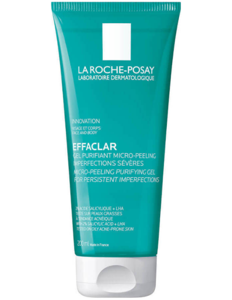 La Roche-Posay Effaclar Micro-Peeling Purifying Gel Wash 200ml