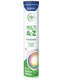 QUEST Multi A-Z Vitamins 20 αναβράζοντα δισκία