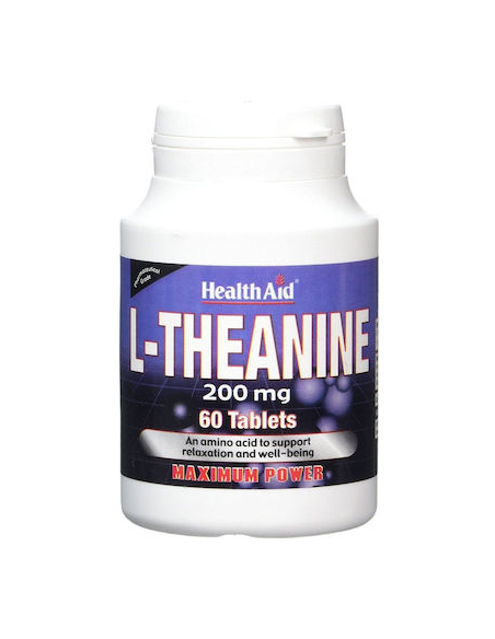 HEALTH AID L-Theanine 200mg 60 tabs