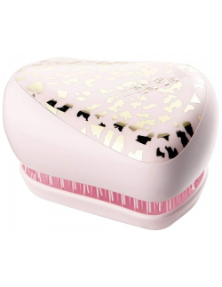 TANGLE TEEZER Compact Styler Brush Smashed Gold Leaf/Pink