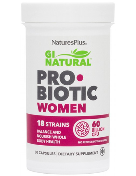 NATURES PLUS Gi Natural Probiotic Women 30 caps