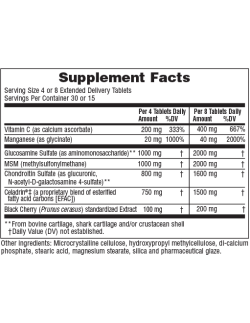 NATURES PLUS Triple Strength Ultra Rx-Joint Glucosamine, Chondroitin & MSM 120 tabs