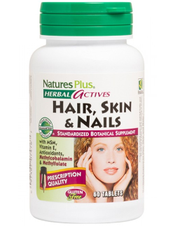 NATURES PLUS Hair, Skin & Nails 60 tabs