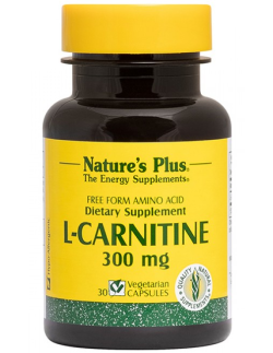 NATURES PLUS L-Carnitine 300mg 30 veg. caps