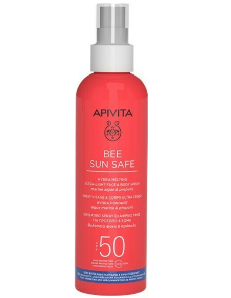 APIVITA Bee Sun Safe Hydra Melting Ultra-Light Face & Body Spray SPF50 200ml