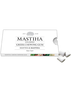 MASTIHA Greek Chewing Gum with Chios Mastiha & Mastiha oil 10pcs 13gr