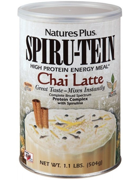 NATURES PLUS Spiru Tein Chai Latte, 504gr