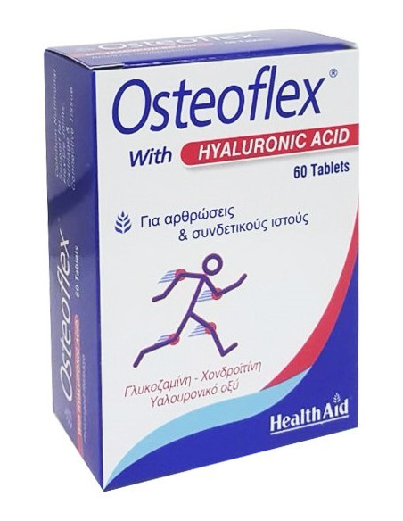 HEALTH AID Osteoflex with Hyaluronic Acid, 60 tabs