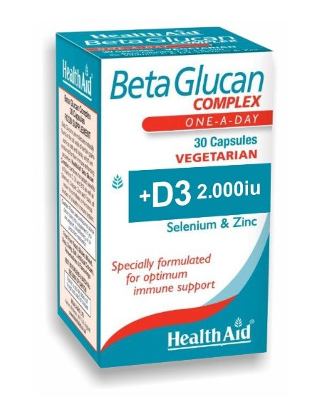 HEALTH AID Beta Glucan Complex, 30 caps