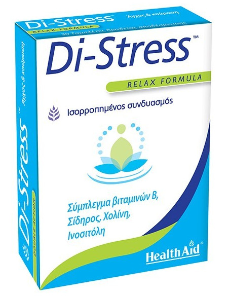 HEALTH AID Di-Stress Relax Formula 30 Tabs