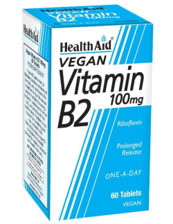 HEALTH AID Vitamin B2 100mg 60 tabs