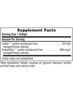 NATURES PLUS Ultra Lutein 60 softgels