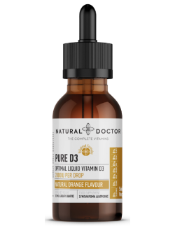 Natural Doctor Pure D3 Liquid Vitamin 2000iu per drop, 30ml