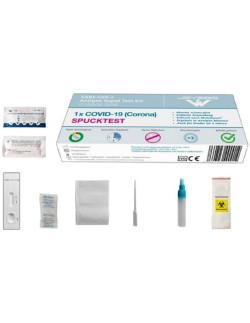 JOYSBIO Sars-CoV-2 Antigen Rapid Test Kit, 1 x Covid-19 Spucktest