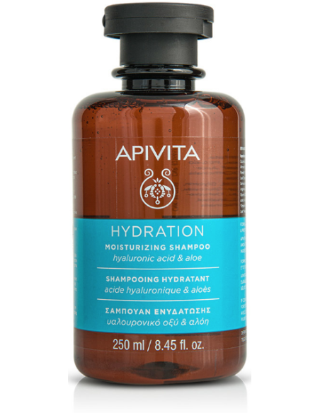 APIVITA MOISTURIZING Sampoo Hyaluronic Acid & Aloe 250ml