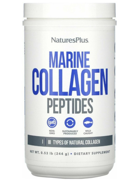 Natures Plus Marine Collagen Peptides 244gr