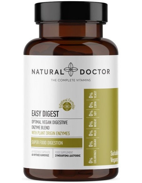 Natural Doctor Easy Digest 60 Veg.Caps