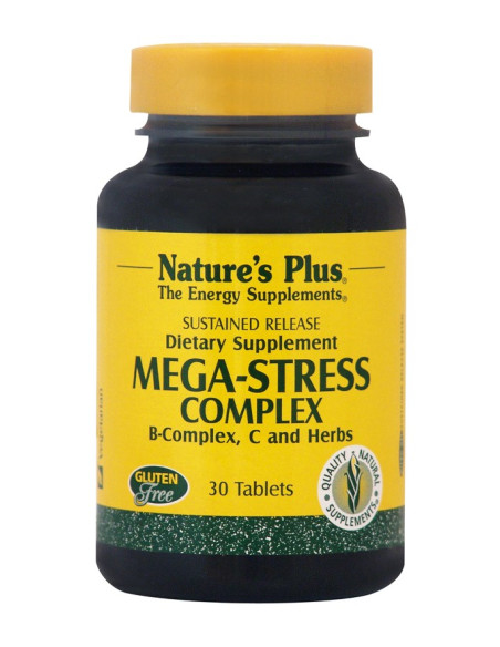 Natures Plus Mega-Stress Complex Sustained Release 30 tabs