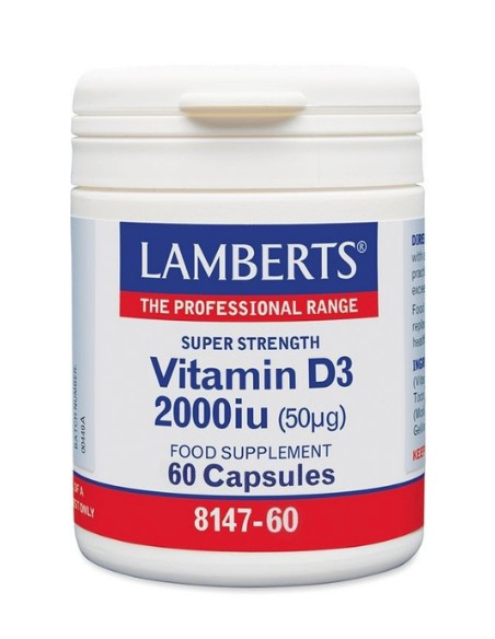 Lamberts Vitamin D3 2000iu 60 caps