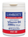 Lamberts Vitamin D3 2000iu 60 caps