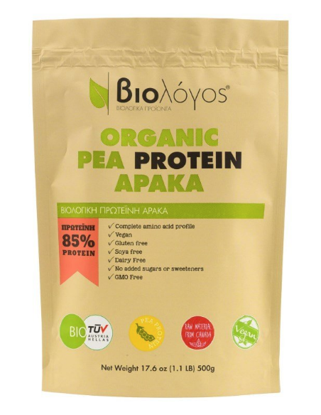 Βιολόγος Organic Pea Protein Αρακά 500g