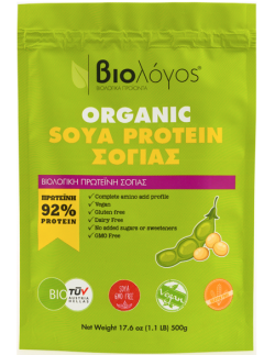 Βιολόγος Organic Soya Protein Σόγιας 500g