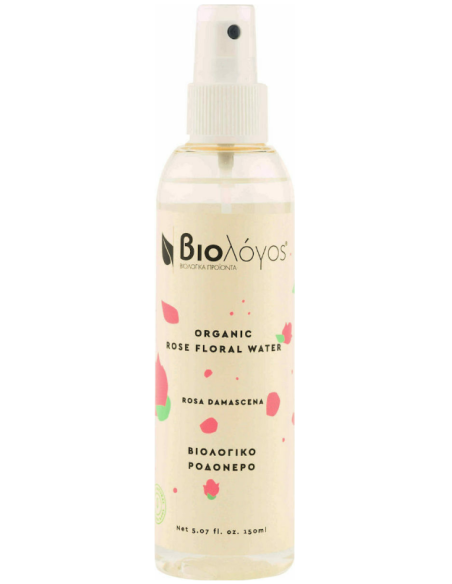 Βιολόγος Organic Rose Floral Water 150ml