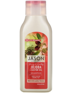 JASON Long & Strong Jojoba Shampoo for Healthy Hair Growth 473ml