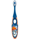 JORDAN Step by Step Toothbrush 3-5 years Soft, with Fun Travel Cap, Μπλε