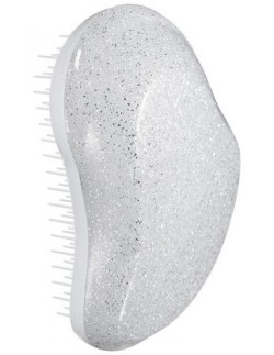 TANGLE TEEZER Professional Detangling Hairbrush Wet & Dry The Original Silver Sparkle