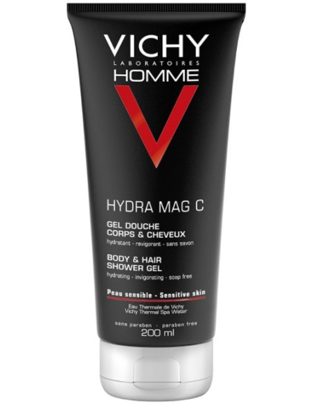 Vichy Homme Hydra Mag C+ Gel Douche 200ml