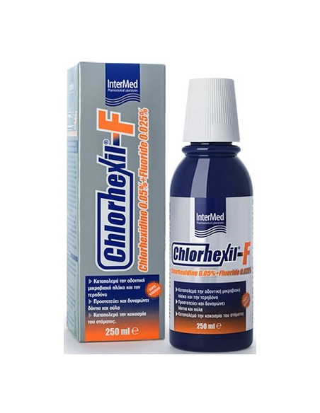 CHLORHEXIL-F Mouthwash Chlorhexidine 0,05% + Fluoride 0,025% 250ml