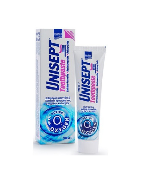 UNISEPT Toothpaste with Active Oxygen for Daily Use 100ml