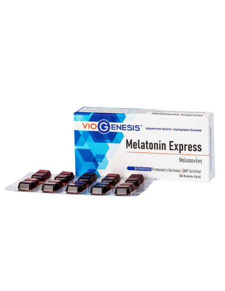 Viogenesis Lingvo Express (Melatonin 2mg) 30 Double Lozenges