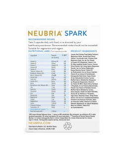 Neubria Spark Memory Supplement 60 caps