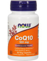 NOW CoQ10 100mg with Hawthorn Berry 30 Veg.Caps
