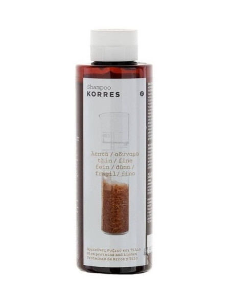 KORRES Rice Proteins & Linden Shampoo 250ml