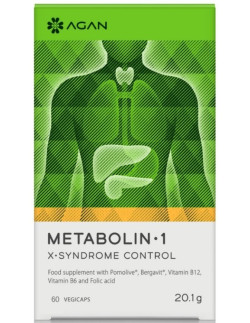 AGAN Metabolin-1, X-Syndrome Control, 60 Veg.Caps