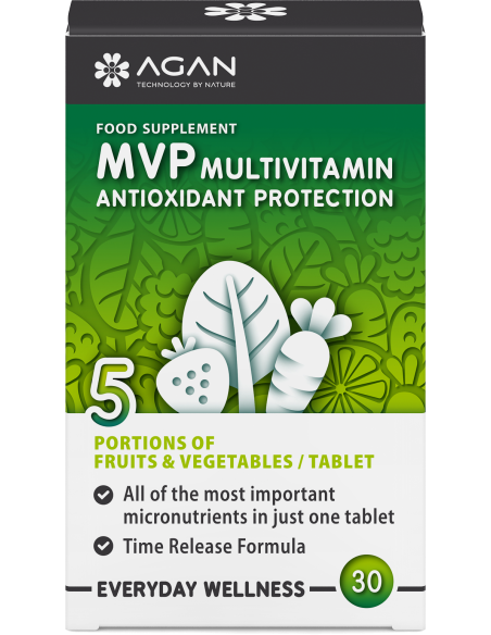 Agan MVP Multivitamin Antioxidant Protection 30 tabs