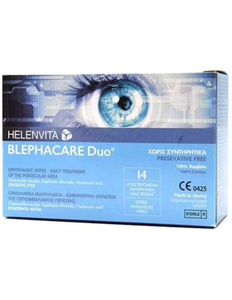 Helenvita BlephaCare Duo 14wipes